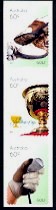 Golf- Three Self-Adhesive Stamps Australia, 2011